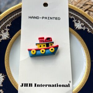 Vintage Boat Button